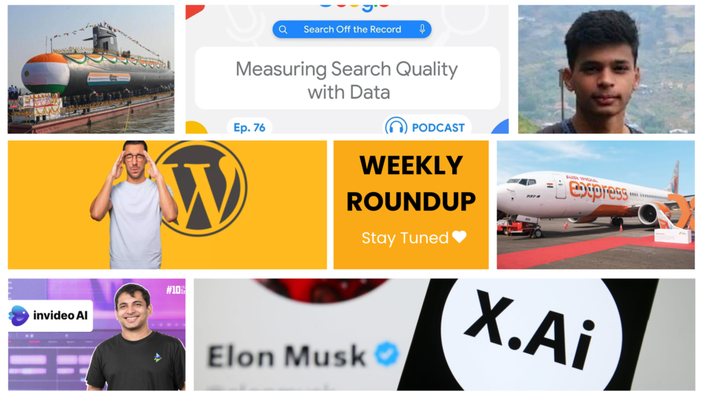 weekly roundup 24 - 28 jun