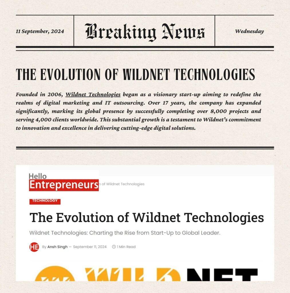 The Evolution of Wildnet Technologies