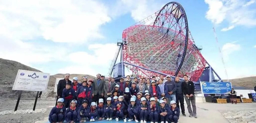 MACE, the world's highest Gamma Ray Telescope, unveiled in Ladakh