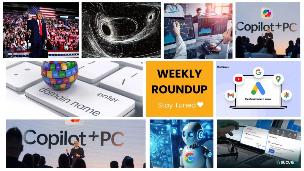 Weekly Roundup – 04th nov to 08th nov 2024