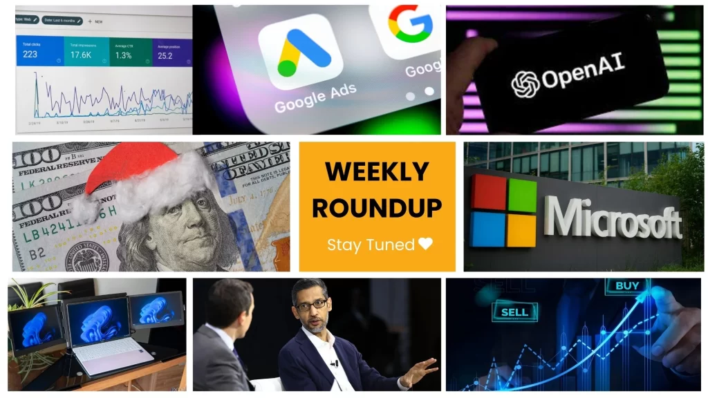 Weekly Roundup – 2nd to 6th December 2024